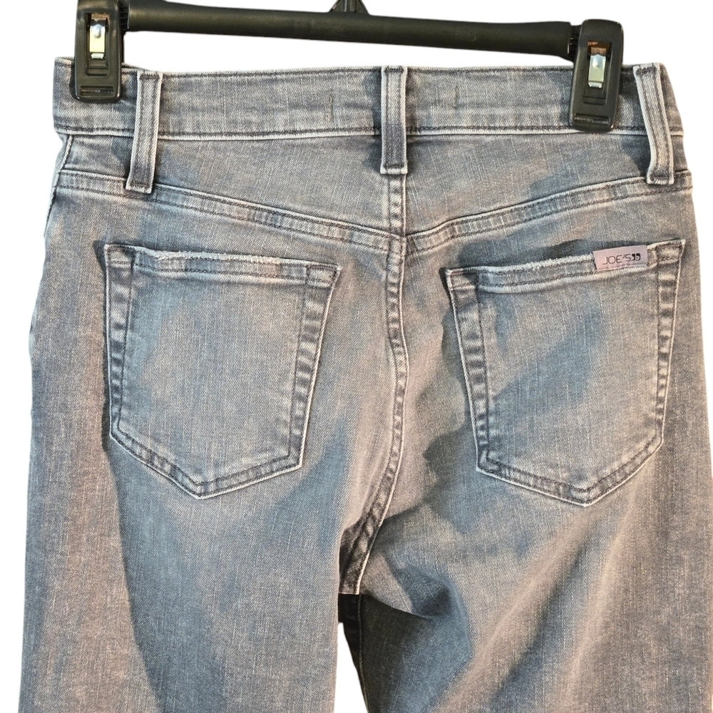 Joe's Jeans Washed-Out Gray Straight Leg Classic Fit โ Women's Size 25 - Picture 4 of 14